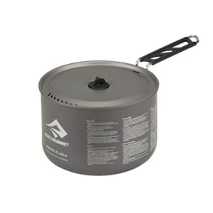 Sea to Summit Alpha Lightweight Aluminum Camping Cook Pot, 1.9-Liter