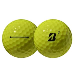 BRIDGESTONE 2021 e6 Golf Balls (One Dozen), Yellow