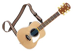 little tikes my real jam acoustic guitar with strap, musical instrument with 4 modes, play any song with bluetooth, gift for kids, toy for boys and girls ages 3 4 5+ year old