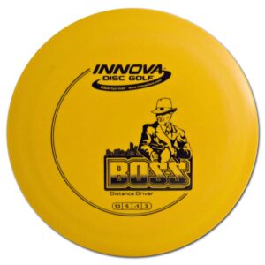 Innova Boss (DX) Distance Driver Golf Disc, Pick Weight/Color [Stamp & Exact Color May Vary] Blue 170-172 Grams