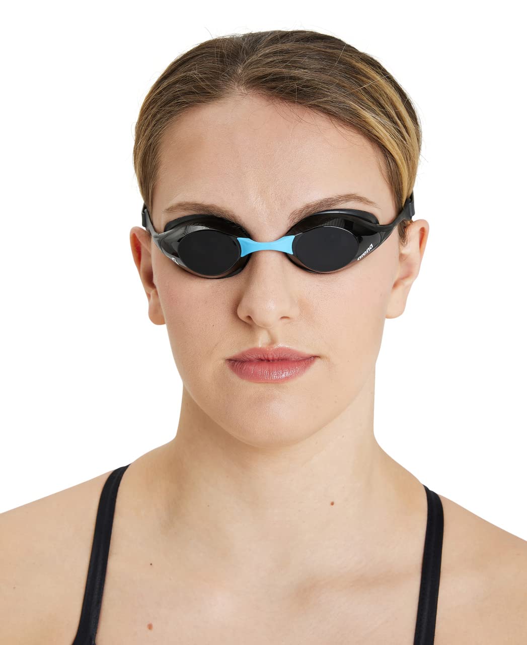 Arena Cobra Mirror and Non-Mirror Swim Goggles for Men and Women,Light Blue / Blue