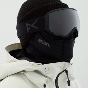 Anon WM1 Womens Goggles + Bonus Lens + MFI Face Mask, Frame: Smoke, Lens: Perceive Sunny Onyx