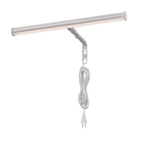 westinghouse 7501100 14 inch, 4 watt adjustable led picture light, brushed nickel finish, 3000k