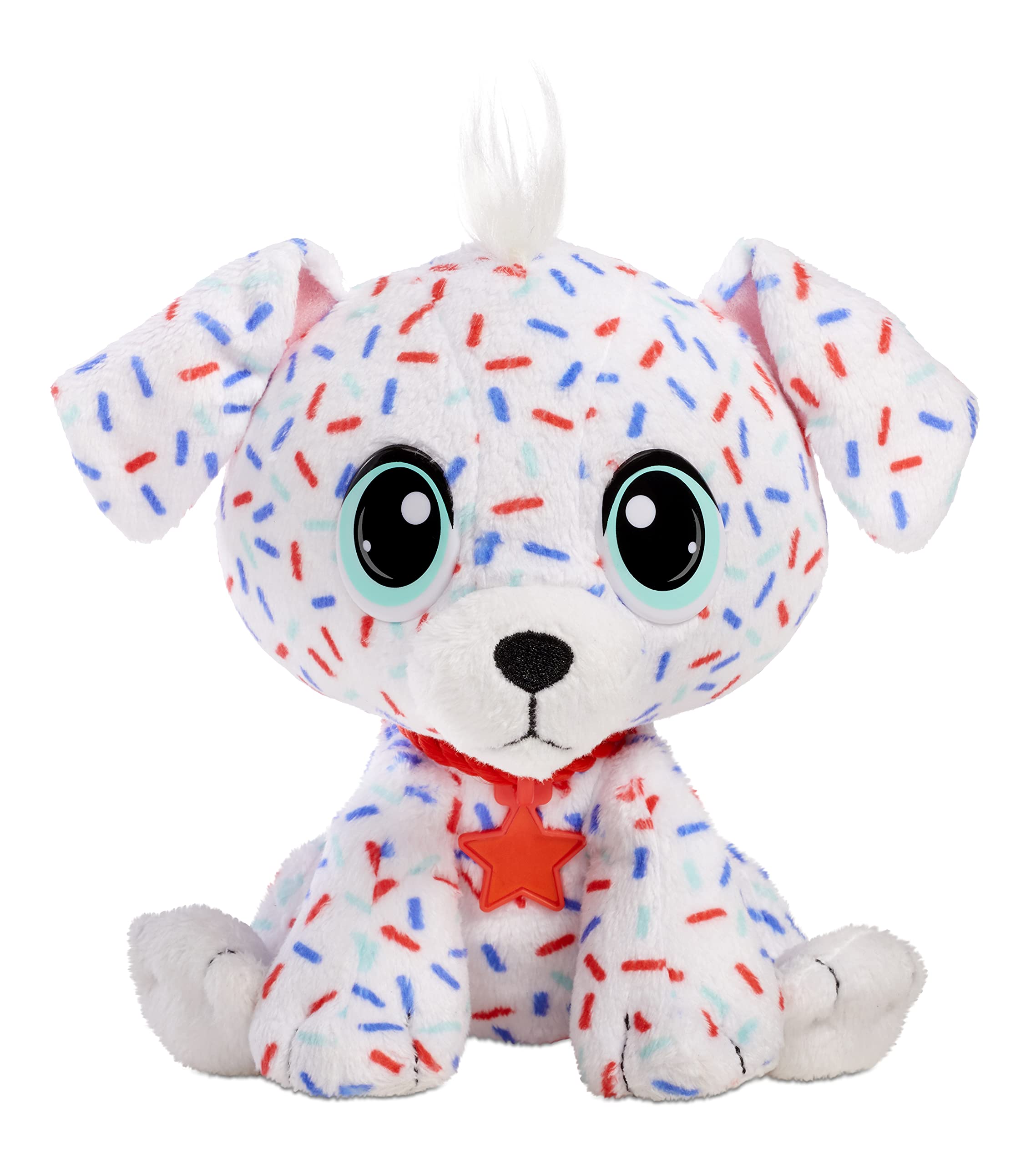 Little Tikes Rescue Tales Present Surprise Dalmatian, Soft Plush Stuffed Animal Toy, Birthday Music & Accessories, Adoption Tag, Certificate- Gifts for Kids, Toys for Girls & Boys Ages 3 4 5