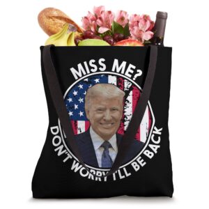 Donald Trump for President in 2024 Gift Campaign Re Elect 47 Tote Bag