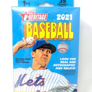 Topps 2021 Heritage Baseball Hanger Pack