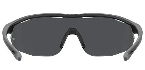 Under Armour Mens Male Style Ua 0003/G/S Sunglasses, Matte Black/Grey, 99mm 1mm US