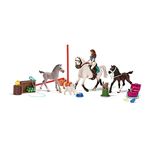 Schleich Horse Club, 24-Piece Playset, Horse Toys for Girls and Boys 5-12 years old, Advent Calendar 2021