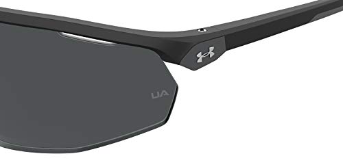 Under Armour Mens Male Style Ua 0003/G/S Sunglasses, Matte Black/Grey, 99mm 1mm US