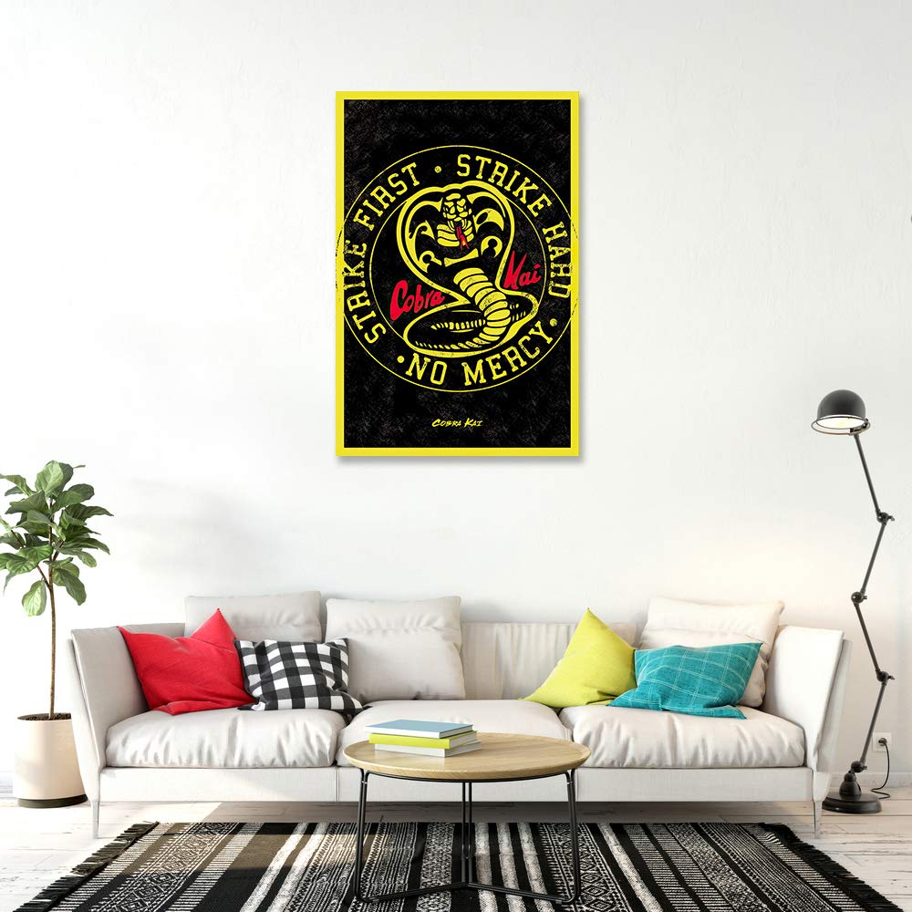 POSTER STOP ONLINE Cobra Kai - TV Show Poster (Emblem/Logo) (Size: 24" x 36")