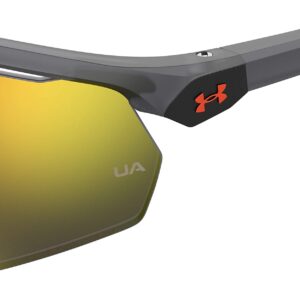 Under Armour Men's UA 0003/G/S Special Shape Sunglasses, Grey/Blue Gradient, 99mm, 1mm