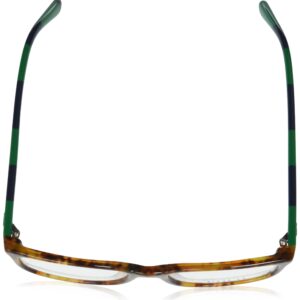 Polo Ralph Lauren Men's PH2234 Semi-Circular Prescription Eyewear Frames, Shiny Jerry Havana/Demo Lens, 54 mm