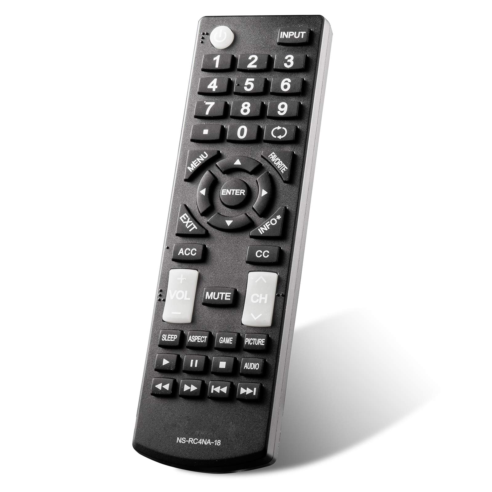 New NS-RC4NA-18 Universal Rplacement Remote Control Fit for Insignia TVs