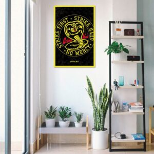 POSTER STOP ONLINE Cobra Kai - TV Show Poster (Emblem/Logo) (Size: 24" x 36")