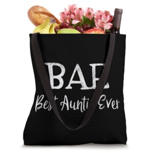 BAE Best Auntie Ever Women Aunt Christmas Mother's Day Tote Bag