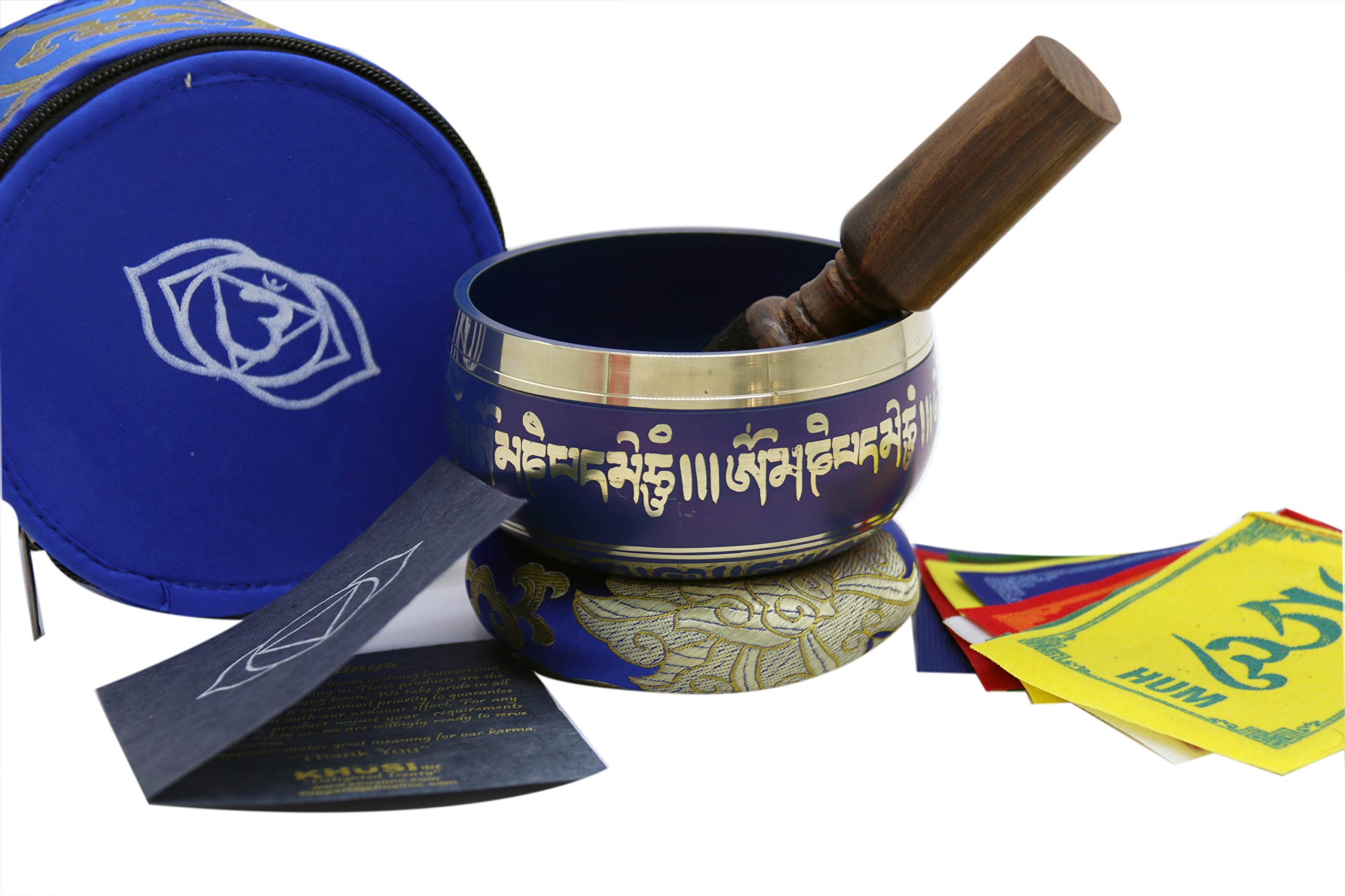 Seven Chakra Tibetan singing bowls set, choose your favorite chakra bowl, improve your chakra meditation practice (The 3rd Eye Chakra)