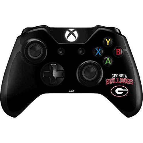 Skinit Decal Gaming Skin Compatible with Xbox One Controller - Officially Licensed College University of Georgia Bulldogs Design