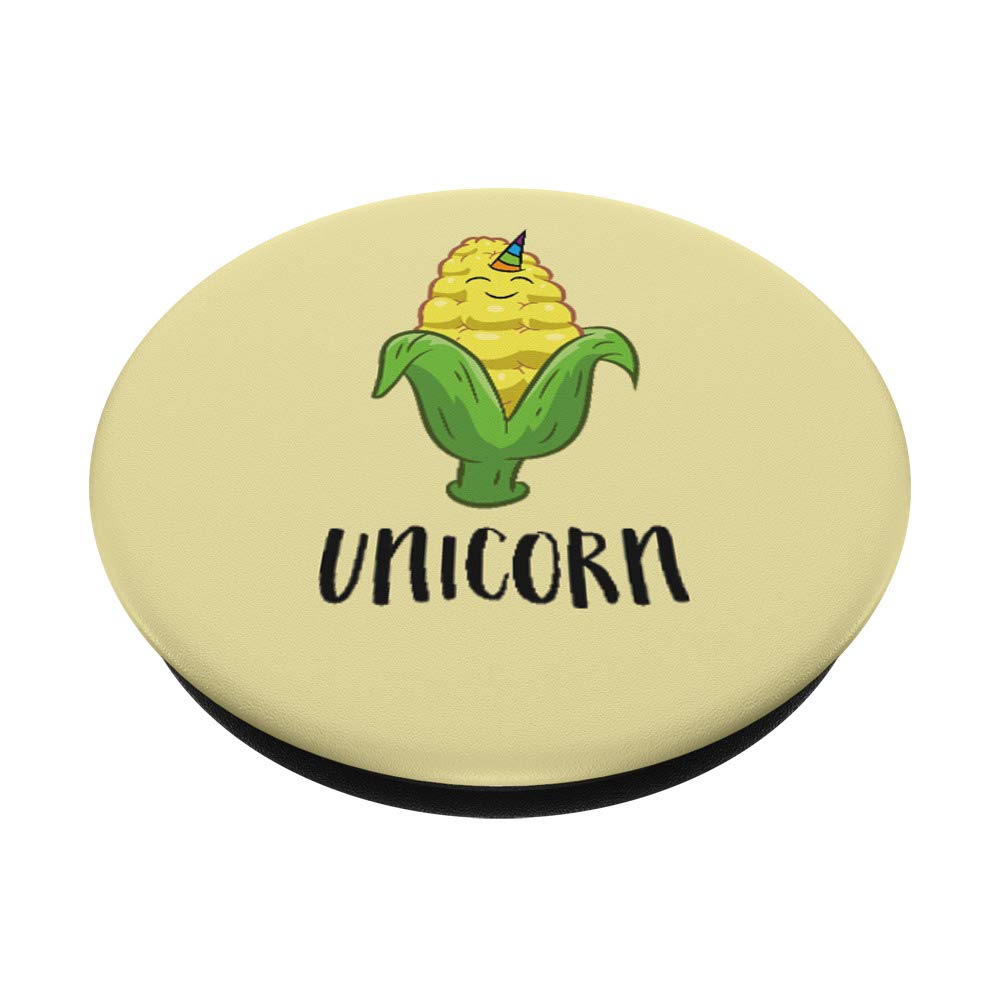 Funny Uni Corn Unicorn Corn Lovers Corn Farmer PopSockets Swappable PopGrip