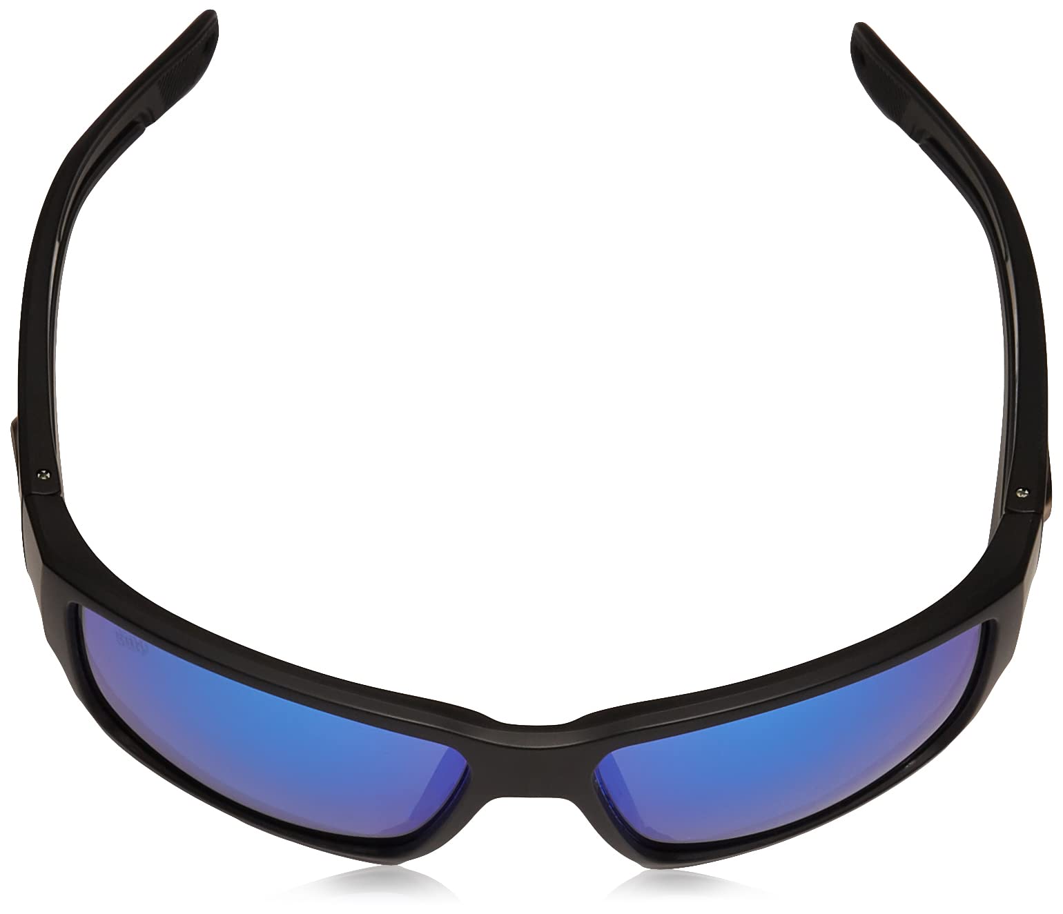 Costa Del Mar Man Sunglasses Matte Black Frame - Blue Mirror Lenses - 60MM