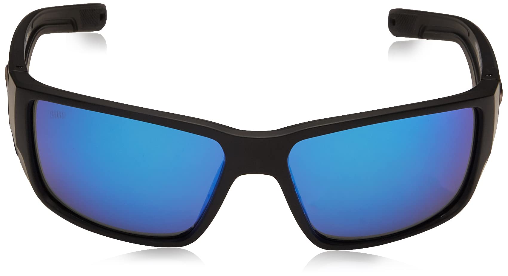 Costa Del Mar Man Sunglasses Matte Black Frame - Blue Mirror Lenses - 60MM