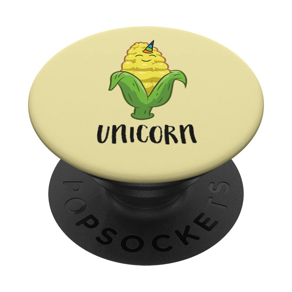 Funny Uni Corn Unicorn Corn Lovers Corn Farmer PopSockets Swappable PopGrip