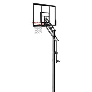 Spalding 44" Shatter-Proof Polycarbonate Pro Glide® Lite In-Ground Basketball Hoop