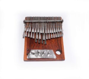 37 key shona njari electric mbira - triple sensor pickup - finger piano kalimba handmade in zimbabwe