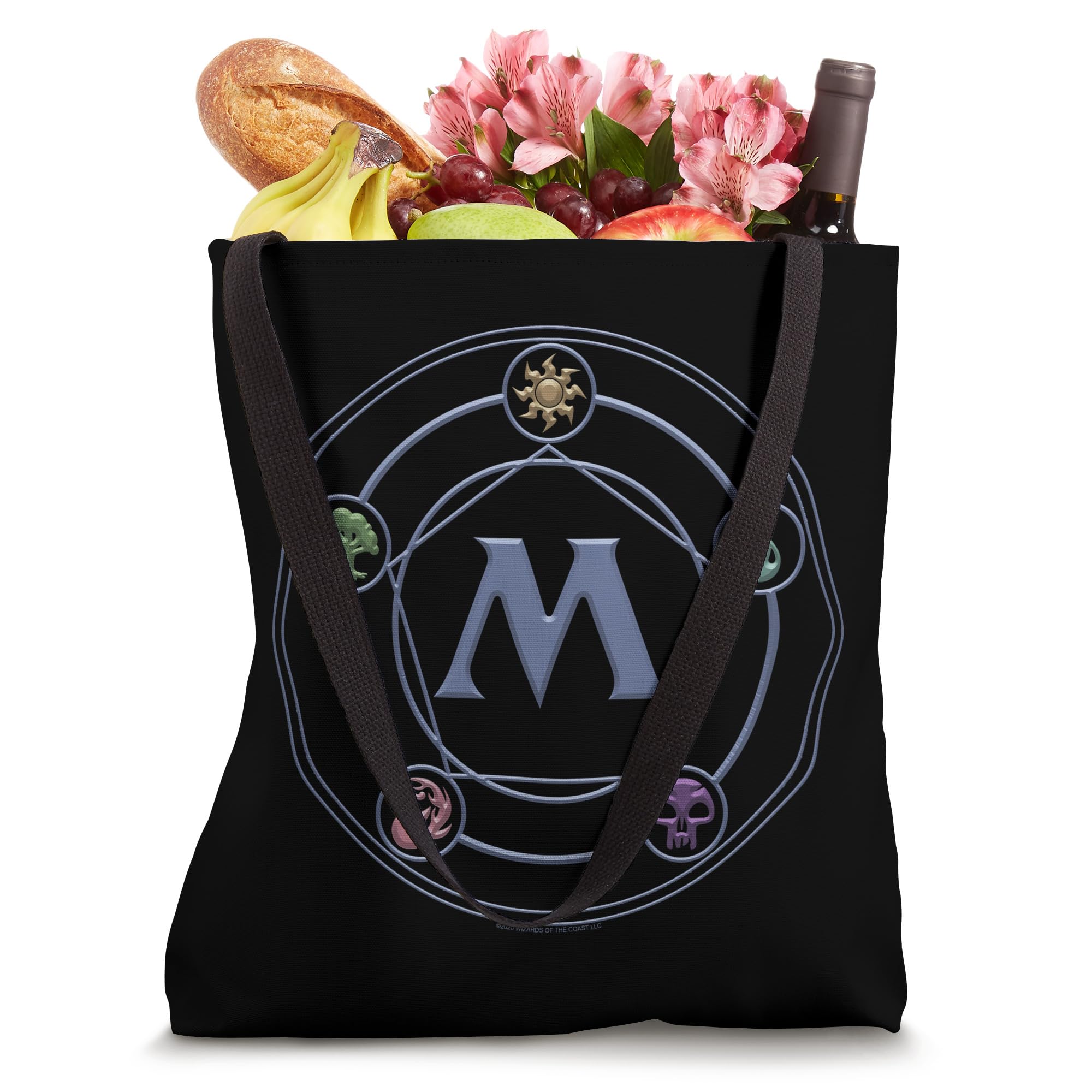 Magic: The Gathering Mana Symbols Tote Bag