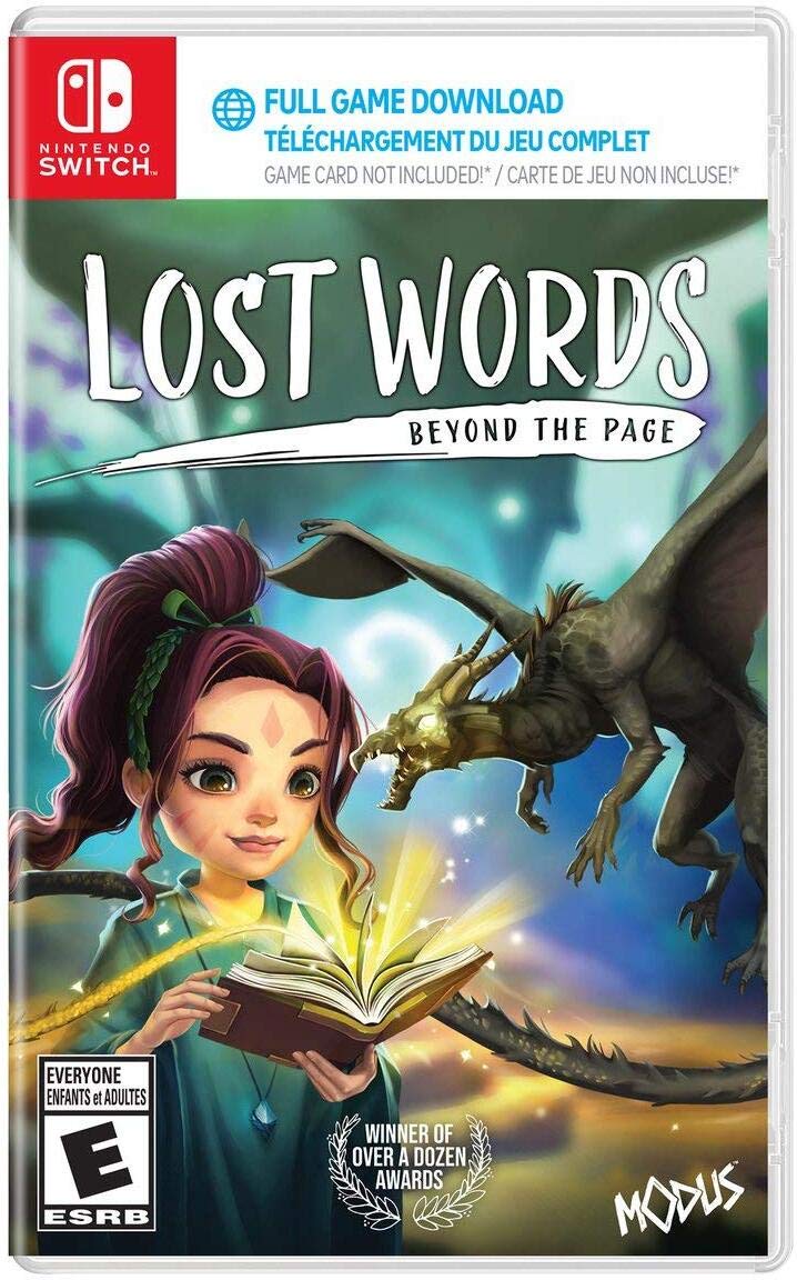 Lost Words: Beyond The Page Nintendo Switch (Game Download Code In Box)