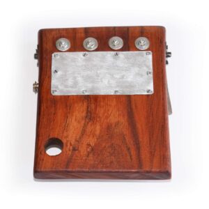 37 Key Shona Njari ELECTRIC Mbira - Triple Sensor Pickup - Finger Piano Kalimba Handmade in Zimbabwe