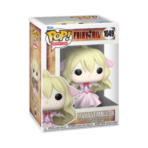 funko pop animation: fairy tail - mavis vermillion,multicolor