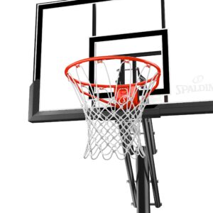 Spalding 44" Shatter-Proof Polycarbonate Pro Glide® Lite In-Ground Basketball Hoop