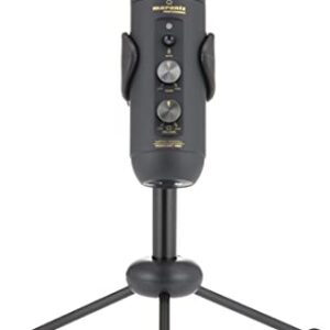 Marantz Professional MPM-4000U Podcast Mic - USB Condenser Microphone With Mixer and Headphone Output for Podcasting, Live Streaming, YouTube Projects