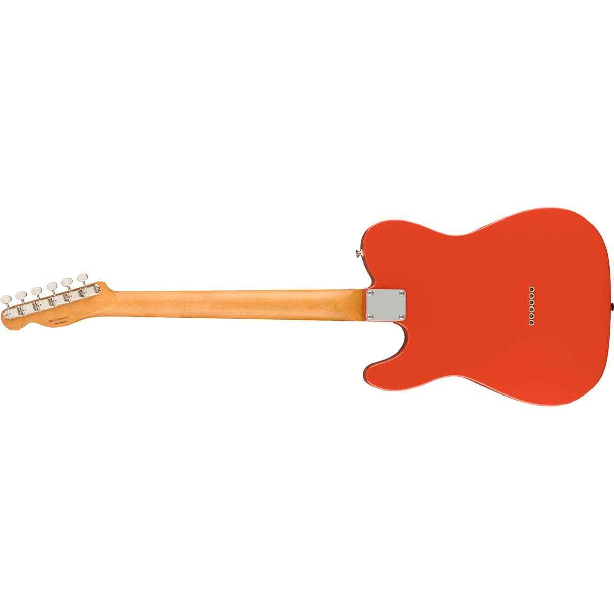 Fender Noventa Telecaster Electric Guitar, with 2-Year Warranty, Fiesta Red, Maple Fingerboard