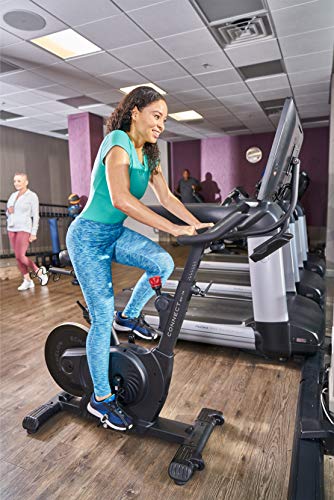 Echelon Smart Connect Fitness Bike, 30-Day Free Echelon Membership, Easy Storage, Small Spaces, Cushioned Seat, Solid Design, HIIT, Top Instructors, 32 Resistance Levels, Bluetooth, EX-7S