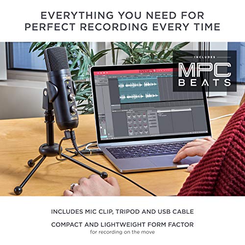 Marantz Professional MPM-4000U Podcast Mic - USB Condenser Microphone With Mixer and Headphone Output for Podcasting, Live Streaming, YouTube Projects