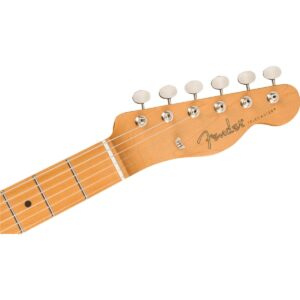 Fender Noventa Telecaster Electric Guitar, with 2-Year Warranty, Fiesta Red, Maple Fingerboard