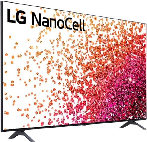 LG NanoCell 75 Series 65” Alexa built-in 4k Smart TV (3840 x 2160), 60Hz Refresh Rate, AI-Powered 4K Ultra HD, Active HDR, HDR10, HLG (65NANO75UPA, 2021)