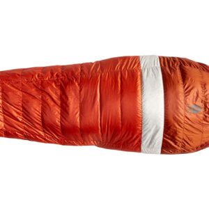 Sierra Designs Get Down 35 Degree Sleeping Bag - 550 Fill Power DriDown (PFC Free), Mummy Style Camping & Backpacking Sleeping Bags for Men & Women, Stuff Sack Included (Regular)