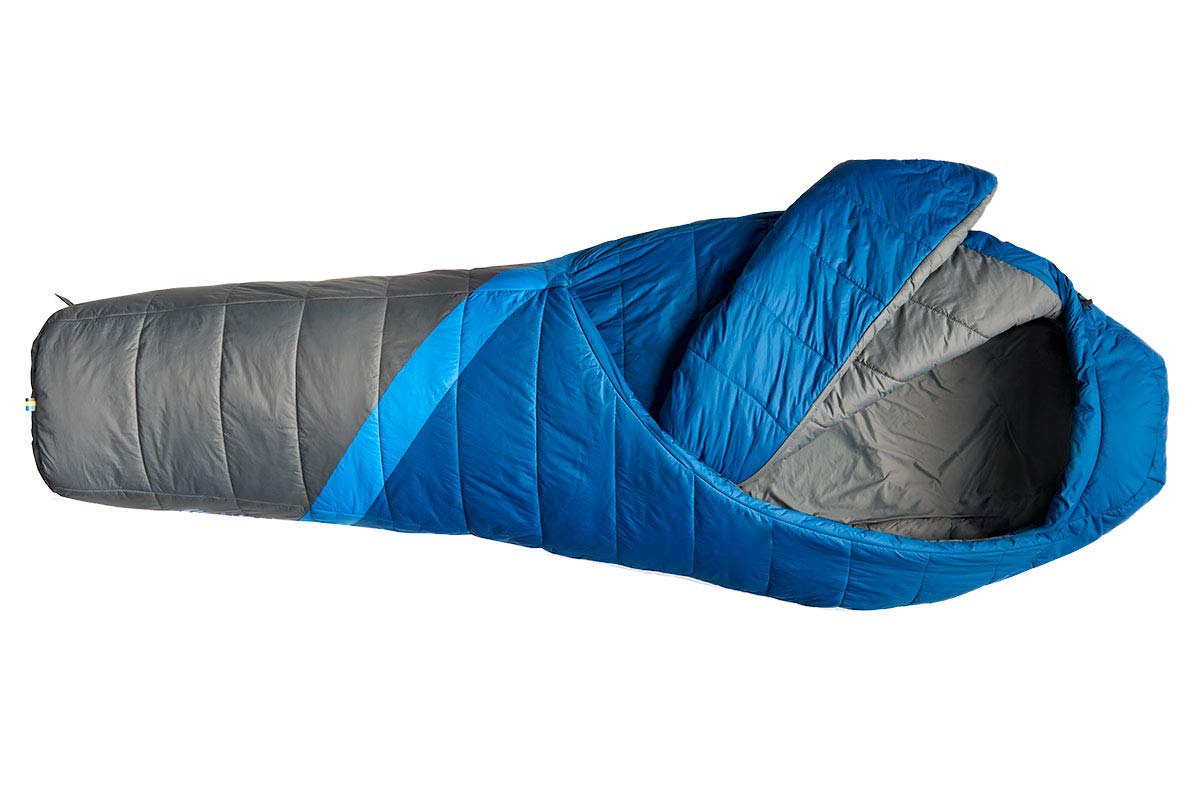 Sierra Designs Night Cap 20-20 Degree Zipperless Sleeping Bag with 100% Recycled Synthetic Insulation, Fold Over Blanket Design, Camping & Backpacking Sleeping Bag 2023 (Regular)