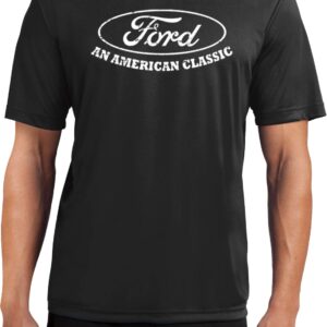 Ford T-shirt American Classic Moisture Wicking Tee (2XL, Black)