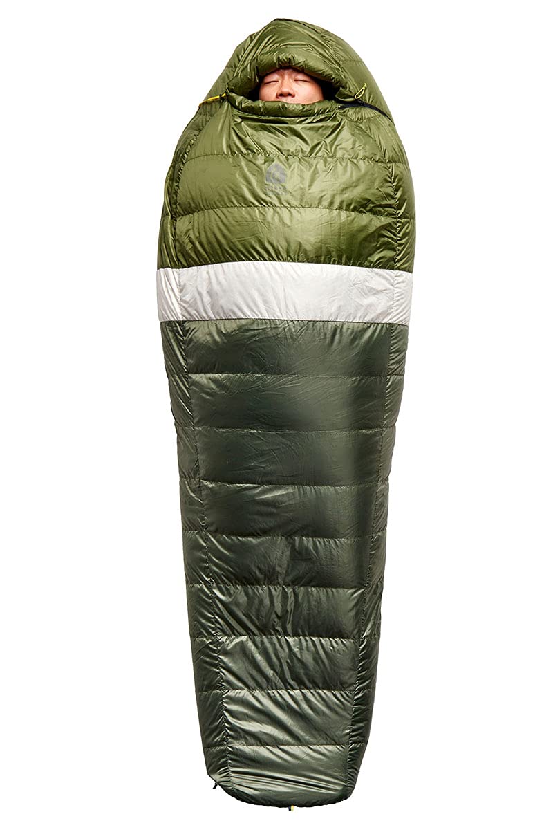 Sierra Designs Get Down 20 Degree Sleeping Bags - 550 Fill Power DriDown (PFC Free), Mummy Style Camping & Backpacking Sleeping Bags for Men & Women, Stuff Sack Included (Regular)