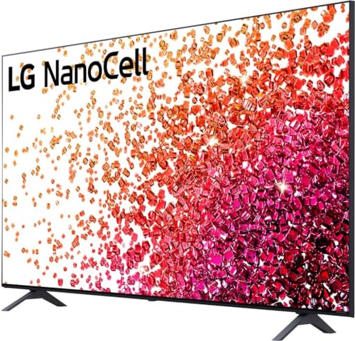 LG NanoCell 75 Series 65” Alexa built-in 4k Smart TV (3840 x 2160), 60Hz Refresh Rate, AI-Powered 4K Ultra HD, Active HDR, HDR10, HLG (65NANO75UPA, 2021)