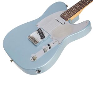 Fender Chrissie Hynde Telecaster Electric Guitar, with 2-Year Warranty, Ice Blue Metallic, Rosewood Fingerboard