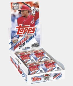 2021 topps series 1 mlb baseball hobby box (24 pks/bx)