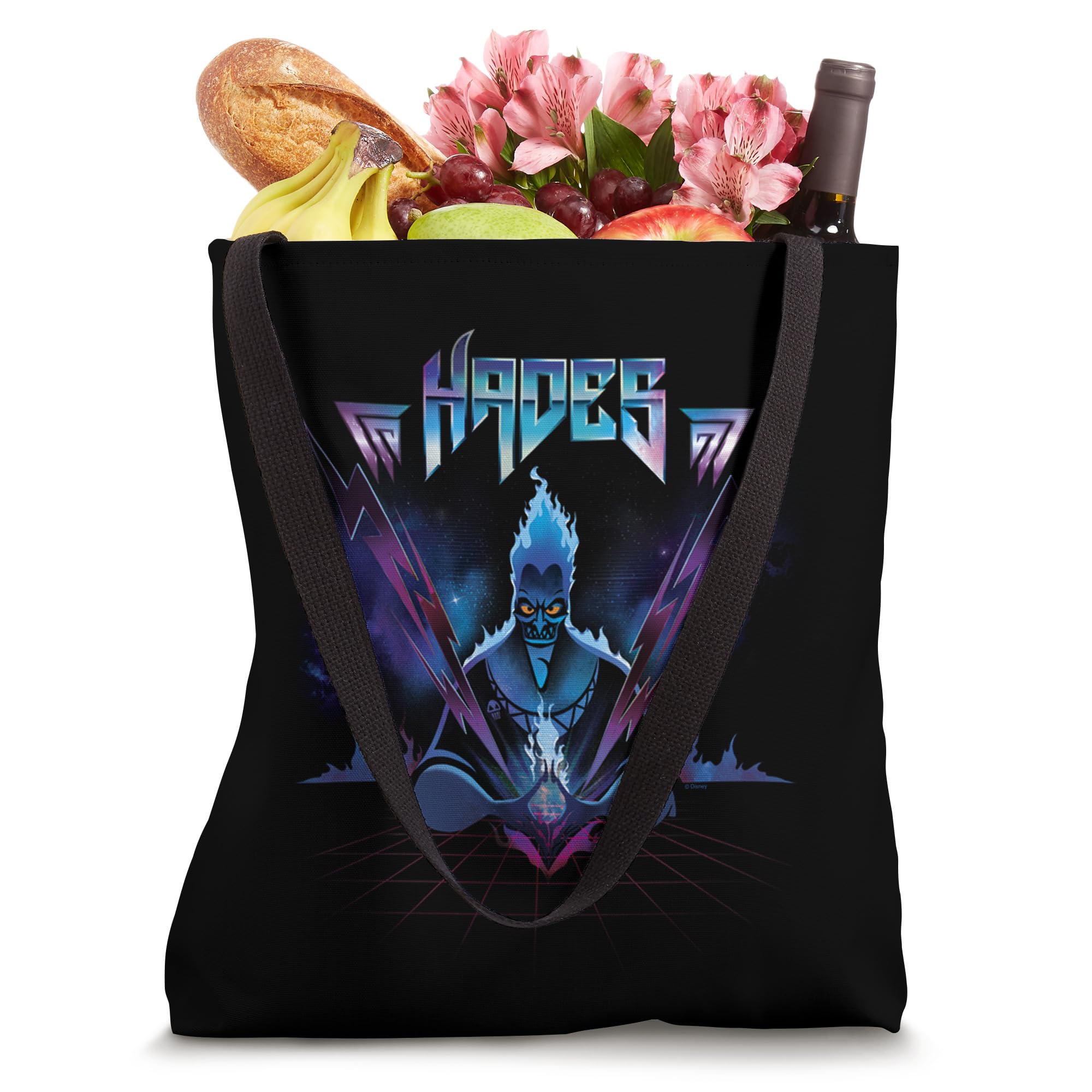 Disney Villains Hades Rock Portrait Tote Bag