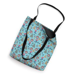 Skiing Love Ski Design Gifts For Skiers Tote Bag