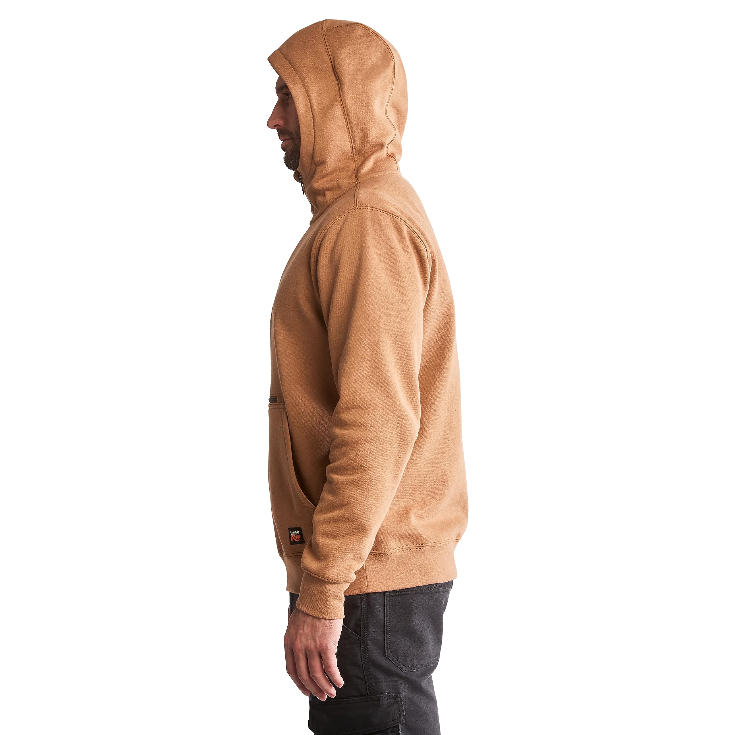 Timberland PRO mens Honcho Sport Double Duty Pullover Hooded Sweatshirt, Dark Wheat, X-Large US