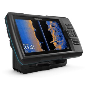 Garmin Striker Vivid 7sv Bundle with Transducer and Protective Cover, 7-inch Color Fishfinder, Vivid Scanning Sonar Color Palettes 010-02553-00