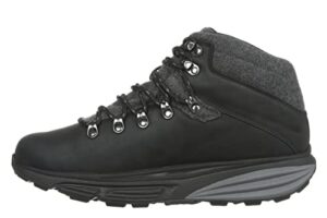 mbt rocker bottom shoes women’s – hiking outdoor boots mt alpine - black